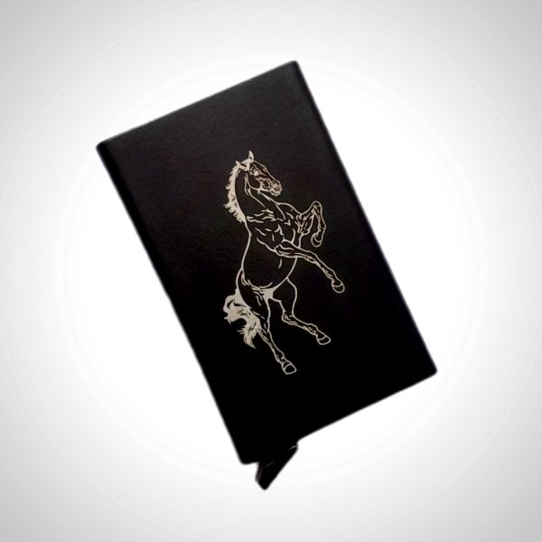 جاکارتی فلزی با طرح (اسب وحشی)