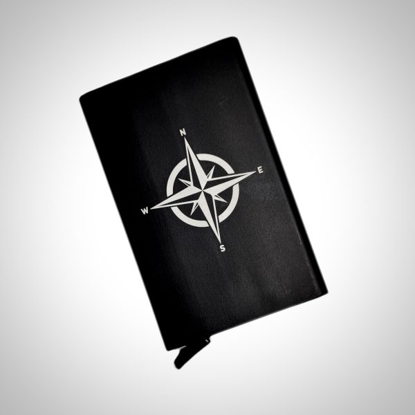 جاکارتی فلزی با طرح (قطب نما)