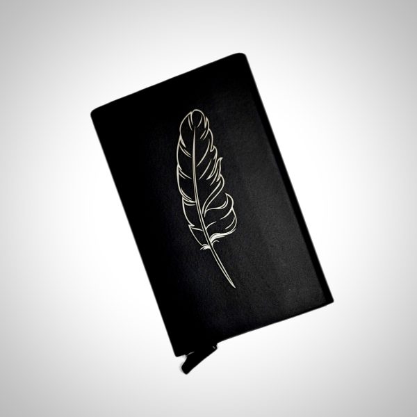 جاکارتی فلزی با طرح (پر پرنده)