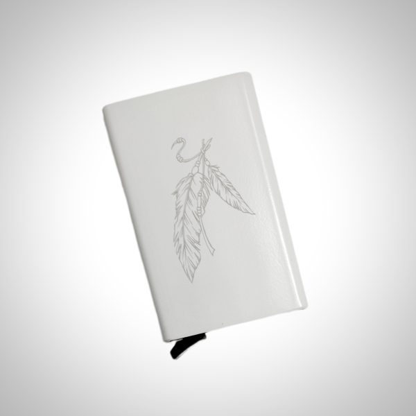 جاکارتی فلزی با طرح (پر سرخپوست)