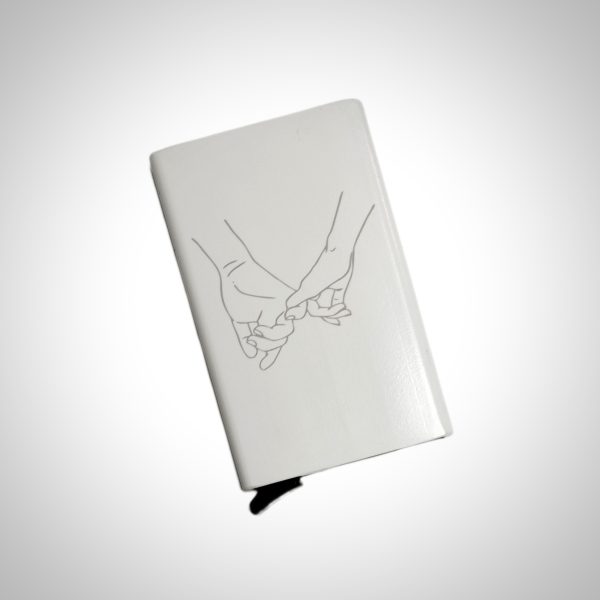 جاکارتی فلزی با طرح (دست در دست یار)